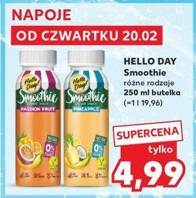 Smoothie ananas Hello day! promocja