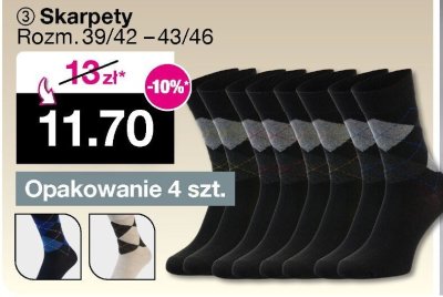 Skarpety promocja w Woolworth