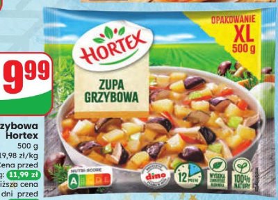 Zupa grzybowa  promocja w Dino
