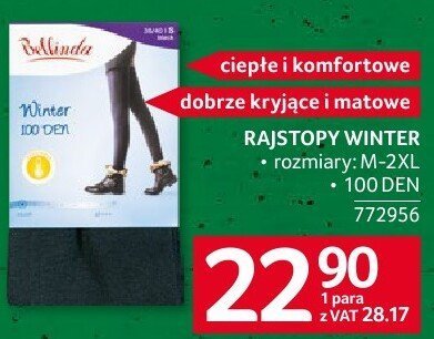 Rajstopy Winter Bellinda promocja w Selgros