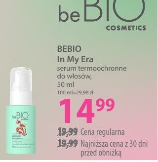Serum BEBIO In My Era termochronne do włosów promocja w Hebe