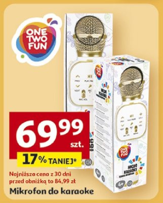 Mikrofon do karaoke promocja w Auchan