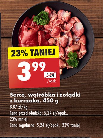 Wątróbki z kurczaka promocja