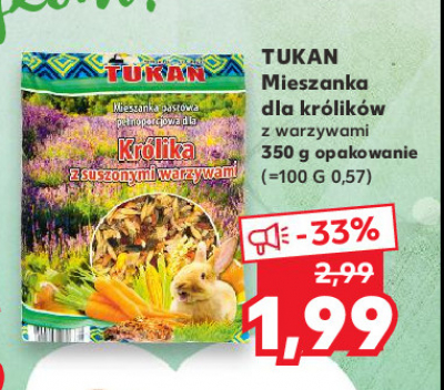 Karma dla kr贸lika Tukan promocja