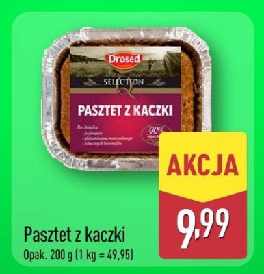 Pasztet z kaczki Drosed promocja w Aldi