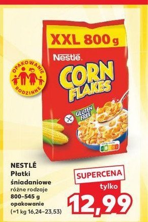 Płatki śniadaniowe Nestle corn flakes Corn flakes (nestle) promocja