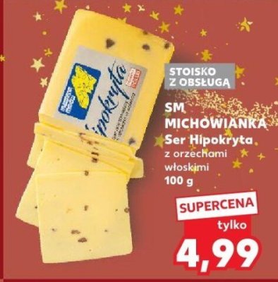 Ser Hipokryta z orzechami włoskimi 100 g promocja w Kaufland