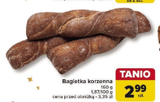 Bagietka korzenna promocja