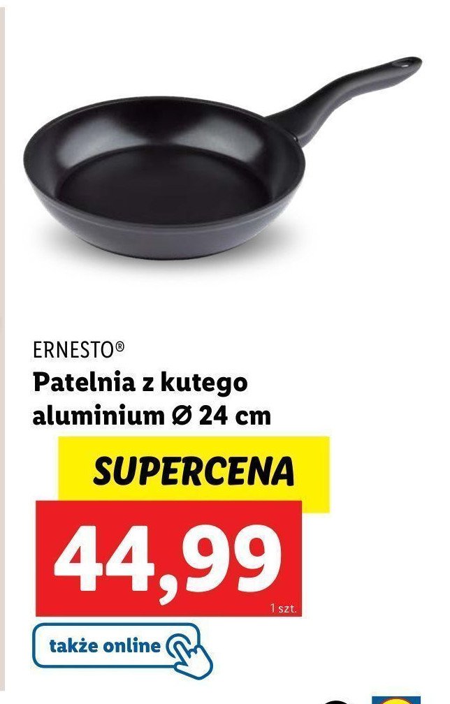 Patelnia aluminiowa 24 cm Ernesto promocja