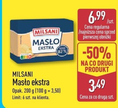 Masło ekstra promocja w Aldi