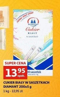 Cukier bia艂y w saszetkach Diamant Diamant polska promocja