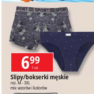 Slipy męskie m-3xl promocja