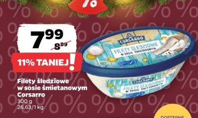 Filety śledziowe w osłonie śmietanowym  promocja w Netto