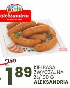 Kiełbasa zwyczajna Aleksandria promocja w Wafelek
