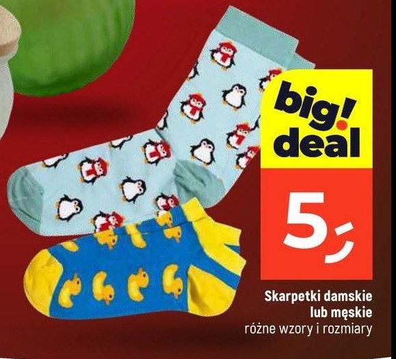 Skarpetki damskie promocja w Dealz