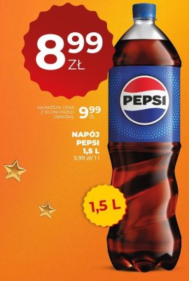 Napój Pepsi 1,5 L promocja w Duży Ben