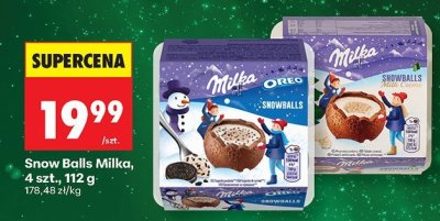 Snow Balls Milka, czekolada promocja w Biedronka