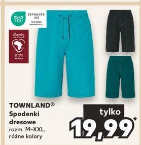 Spodenki męskie dresowe m-xxl Townland promocja