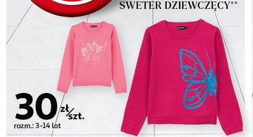 Sweter dziewczęcy In extenso promocja