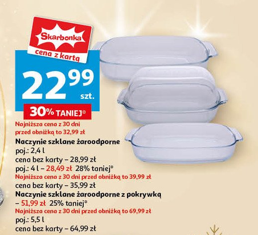 Naczynie żaroodporne 2.4 l promocja