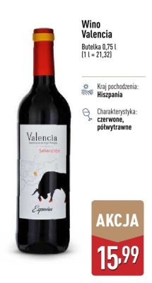 Wino Valencia promocja w Aldi