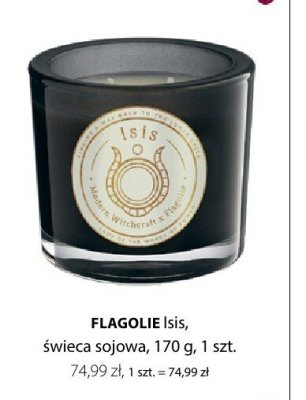 Świeca sojowa Isis FLAGOLIE promocja w Hebe
