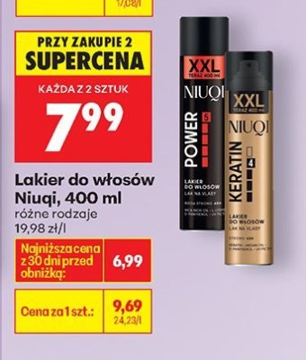 Lakier do włosów promocja w Biedronka