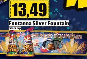 Fontanna Silver Fountain promocja w TOPAZ