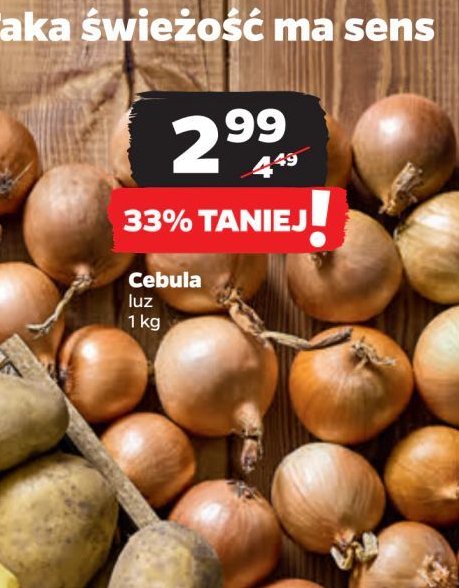 Cebula promocja w Netto