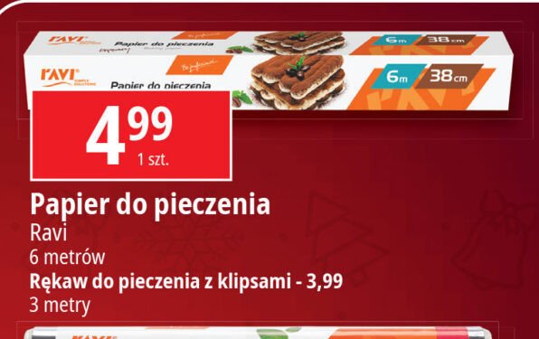 Papier do pieczenia 6 m Ravi promocja