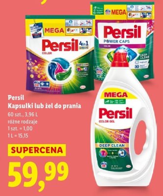 Żel do prania, różne rodzaje promocja w Lidl