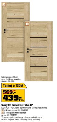 Skrzydło drzwiowe Falko II promocja w OBI
