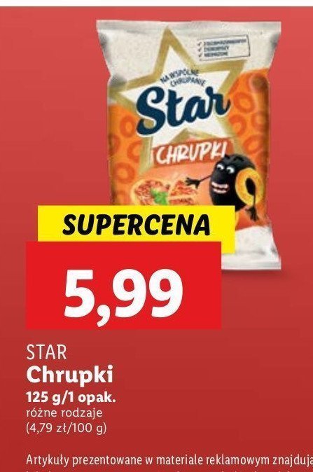 Chrupki gębolce Star promocja