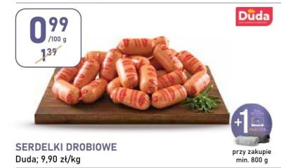 Serdelki drobiowe promocja w Stokrotka