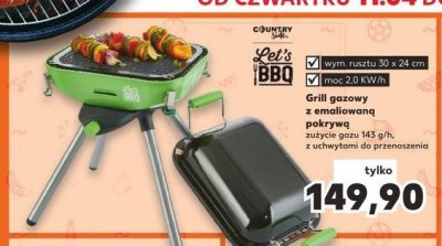 Grill gazowy K-classic let's bbq promocja