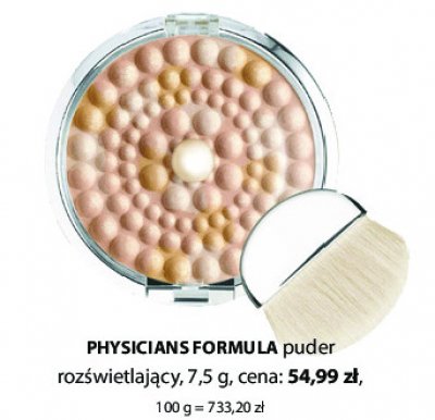 Puder rozświetlający beige pearl Physicians formula powder palette mineral glow pearls promocja
