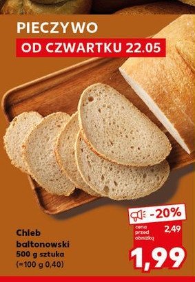 Chleb baltonowski promocja w Kaufland