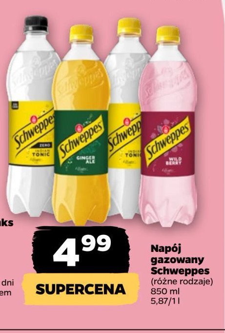 Napój russian wild berry Schweppes promocja