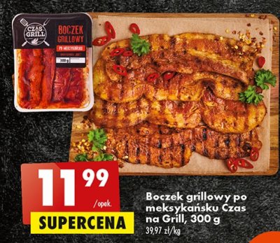 Boczek grillowy w marynacie meksykańskiej Czas na grill promocja