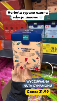Herbata czarna aromatyzowana W Cynamonowym Ogrodzie 100g promocja w Kaufland