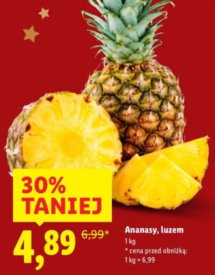 Ananasy luzem Lidl promocja w Lidl