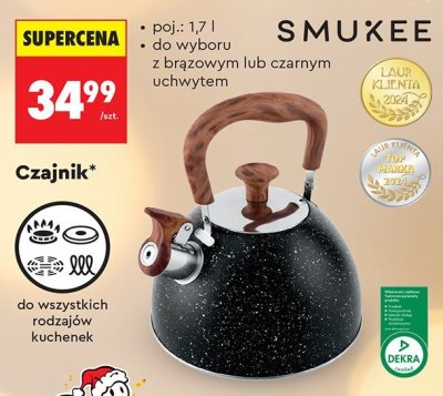 Czajnik 1.5 l Switch on promocja w Biedronka