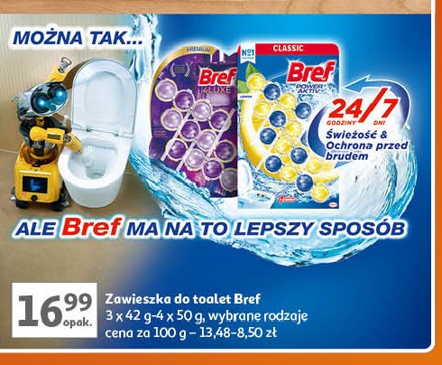 Zawieszka do wc lemon Bref power aktiv promocja