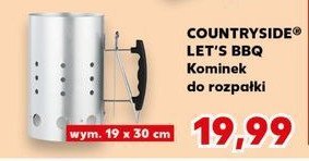Kominek rozpałkowy do grilla 19 x 30 cm K-classic let's bbq promocja w Kaufland