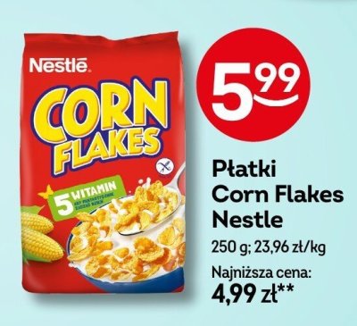 Płatki Corn Flakes Nestle promocja w Żabka
