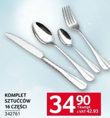 Komplet sztućców Gerlach 36 części promocja w Selgros