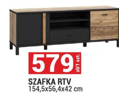 Szafka RTV 154,5x56,4x42 cm promocja w Merkury Market