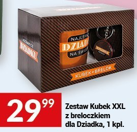 Zestaw Kubek XXL z brelockiem dla Dziadka, 1 kpl. promocja w Twój Market