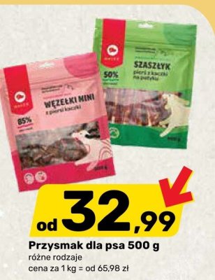 Przysmak dla psa Mięsko 500 g promocja w Bricomarche