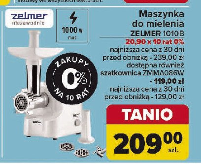 Szatkownica zmma086w Zelmer promocja